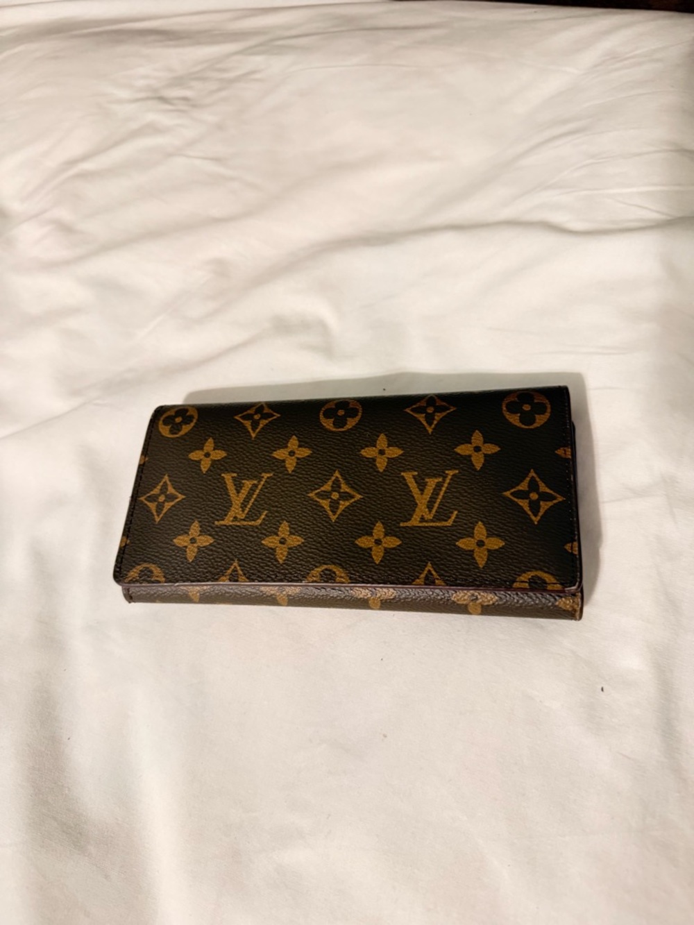 Continental Wallet - Brown/Gold Monogram